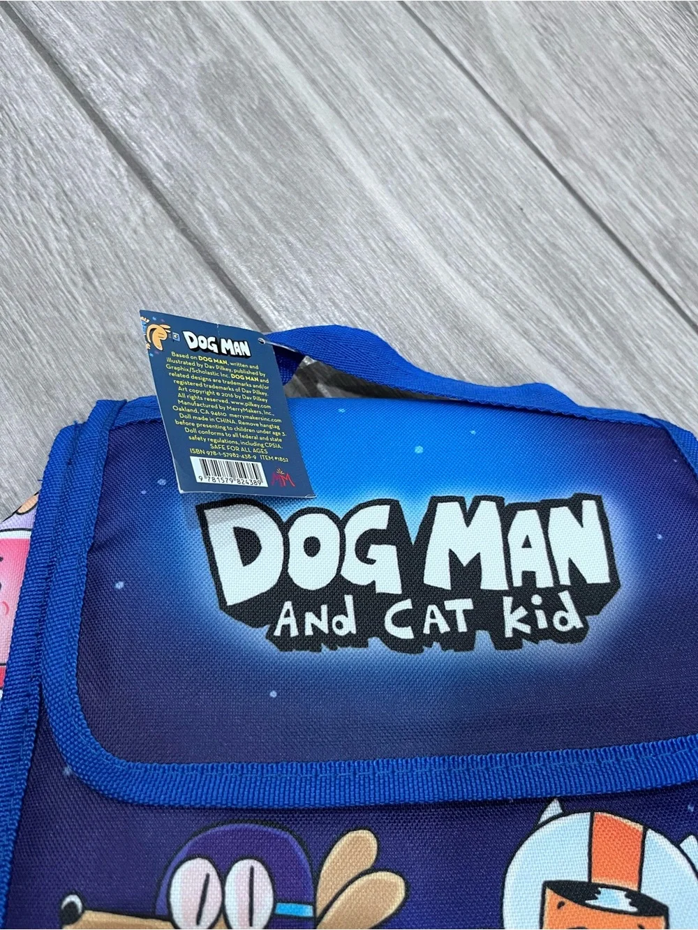 And Cat Kid Kids Lunch Bag - Blue